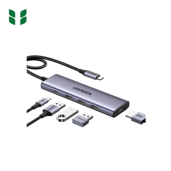 Ugreen USB-C 5-In-1  Adapter (CM511)
