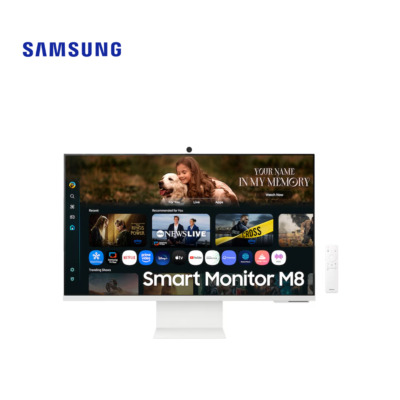 Samsung 32" M8 4K Smart Monitor | VA Panel | 60Hz | 4ms | White