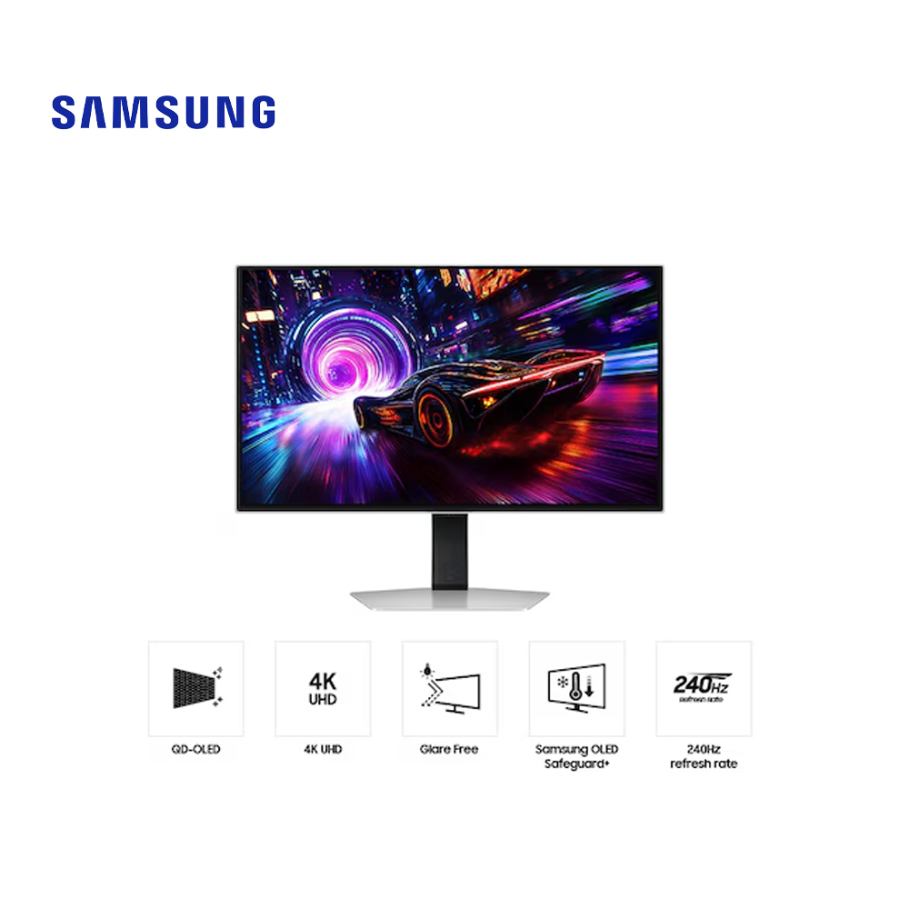 Samsung 32" Odyssey G8 4K Gaming Monitor | OLED Panel | 240Hz | 0.03ms - Image 4
