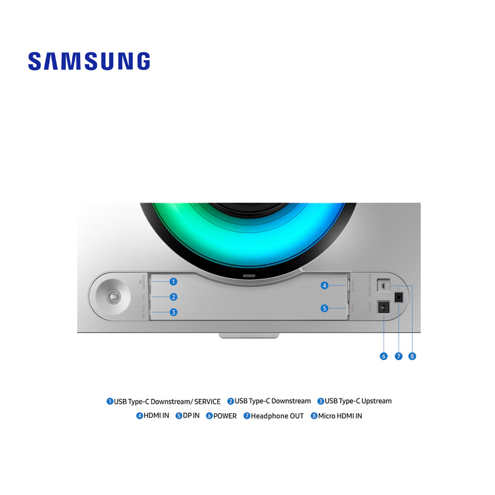 Samsung 49" Odyssey G9 DQHD Curved Gaming Monitor | OLED Panel | 240Hz | 0.03ms - Image 8