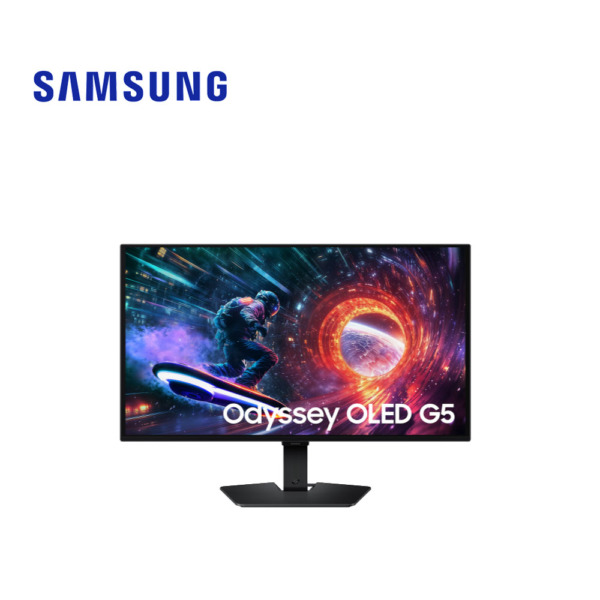 Samsung 27" Odyssey G5 QHD Gaming Monitor | OLED Panel | 180Hz | 1ms
